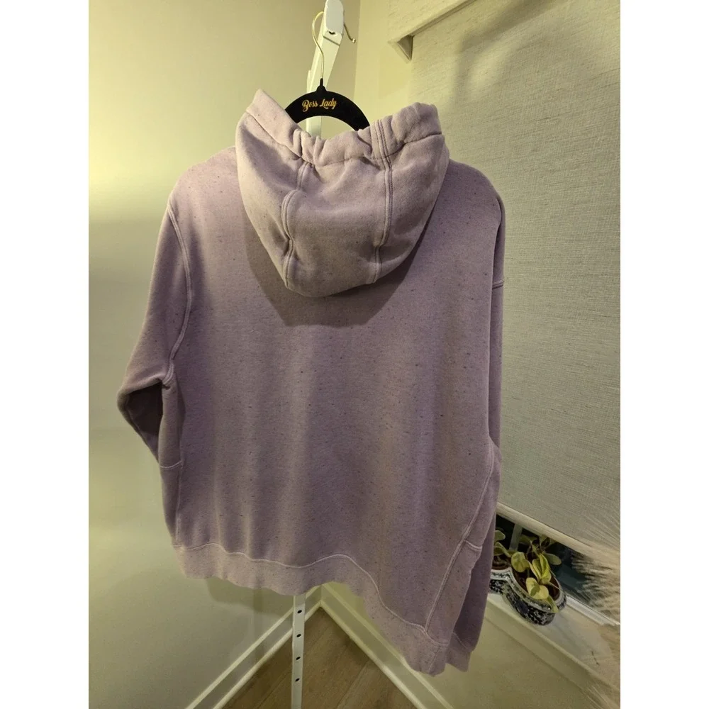 NIKE Sportswear Move To Zero Heathered Purple Hoodie‎ DA0680-596 Men's Size L